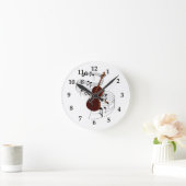 Cello Runde Wanduhr (Zuhause)