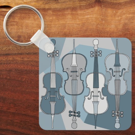 Cello Schlüsselanhänger (Vorderseite)