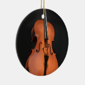 Cello-Schnüre aufgereihtes Keramik Ornament (Rechts)