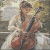 Cello Serenade  Aufkleber (Vorderseite)