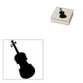 Cello Silhouette Art Briefmarke Gummistempel (Stempel)