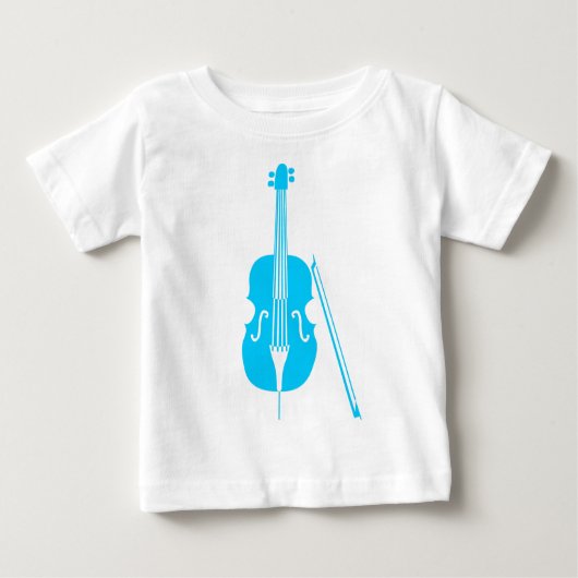 Cello - Sky Blue Baby T-shirt (Vorderseite)