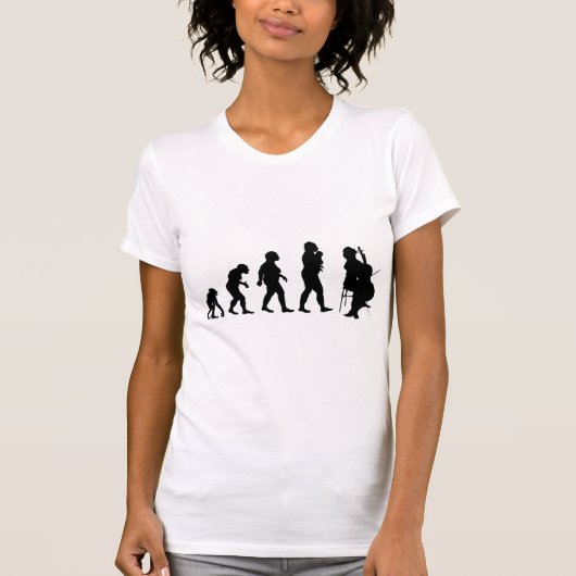 Cello-Spieler T-Shirt (Vorderseite)