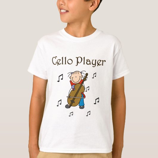 Cello-Spieler-T-Shirts und Geschenke T-Shirt (Vorderseite)