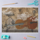 Cello Steampunk Suite Seidenpapier (Basteln)