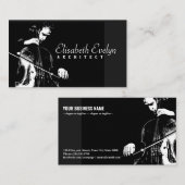 Cello-Streichinstrument Visitenkarte (Vorne/Hinten)