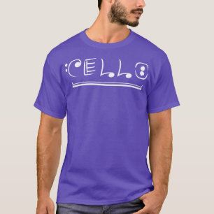 Cello String Art Cellist - Geschenk für die ganze T-Shirt