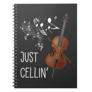 Cello String Instrument Cellist Spaß violoncello Notizblock