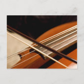 Cello Strings Postkarte (Vorderseite)