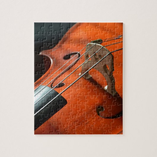 Cello Strings Stringinstrument für Holz Puzzle (Vertikal)