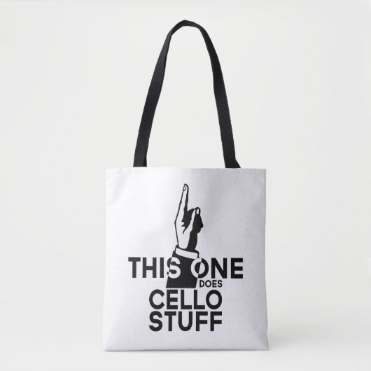 Cello Stuff - Funny Cello Music Tasche (Vorderseite)