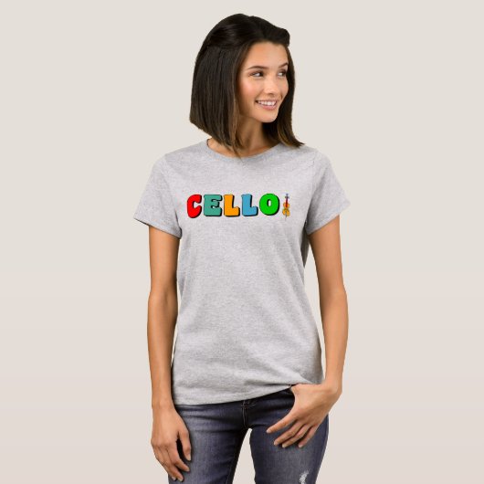 Cello T-Shirt (Vorne ganz)