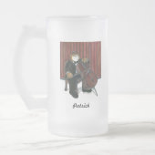 Cello-Tasse Mattglas Bierglas (Links)