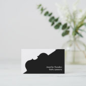 Cello Teacher Cellist Player Musiker Visitenkarte (Stehend Vorderseite)