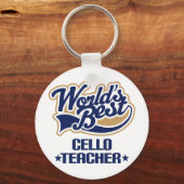 Cello Teacher Gift Schlüsselanhänger (Vorderseite)