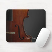 Cello Teacher Music Office Simple Modern Mousepad (Mit Mouse)