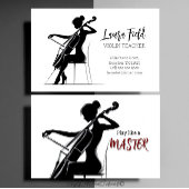 Cello Teacher Visitenkarte