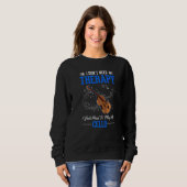 Cello Therapy Cello Player Cellist Sweatshirt (Vorne ganz)