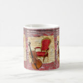 Cello viktorianischer Becher Kaffeetasse (Mittel)