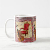 Cello viktorianischer Becher Kaffeetasse (Links)