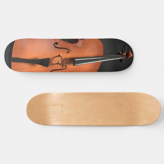 Cello, Violoncello, Zeichenbild. Skateboard (Horizontal)