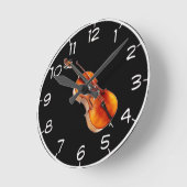 "Cello"-Wanduhren Runde Wanduhr (Winkel)