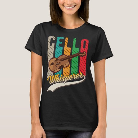 Cello Whisperer Cello Player Cellist T-Shirt (Vorderseite)