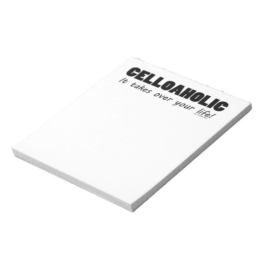 Celloaholisches Leben Notizblock (Rotiert)
