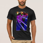 Cellobrücke mit Fibonacci-Spirale T-Shirt (Vorderseite)