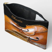 Cellos Name der Begrüßungsflagge Zubehörtasche (Offen)