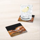 Cellos Rechteckiger Pappuntersetzer (Vor Ort)