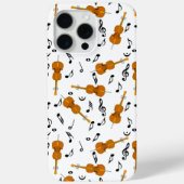 Cellos und Black Musiknotens Case-Mate iPhone Hülle (Rückseite)
