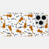 Cellos und Black Musiknotens Case-Mate iPhone Hülle (Rückseite (Horizontal))