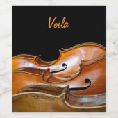 Cellos Weinetikett (Einzelnes Label)