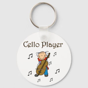 Cellospieler T-Shirts und Geschenke Schlüsselanhänger