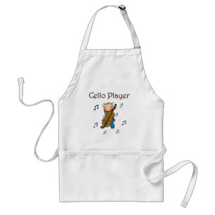 Cellospieler T-Shirts und Geschenke Schürze