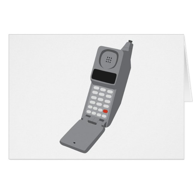 Cellphone - Retro Zellen-Telefon-Vintages Telefon (Vorderseite (Horizontal))
