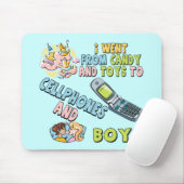 Cellphones und Jungen-T - Shirts und Geschenke für Mousepad (Mit Mouse)