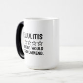 Cellulitis , Cellulitis Skin Disease Gifts, Funny Verwandlungstasse (Vorderseite Links)