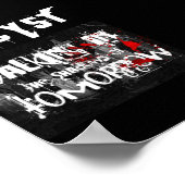 Celluloseposter 1 poster (Ecke)