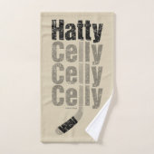 Celly Celly Celly (Hockey) Badhandtuch Set (Handtuch)