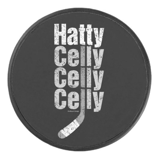 Celly Celly Celly (Hockey) Eishockey Puck (Vorderseite)