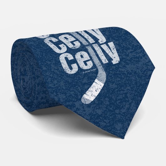 Celly Celly Celly (Hockey) Krawatte (Gerollt)