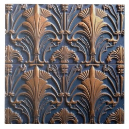 Celosia Argenta in Kupfer Fliese