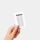 Celsius/Fahrenheit & Kilogramm(kg)/Pfund(lb) Ausweis (Handheld)