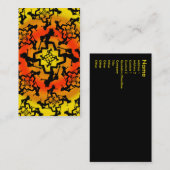 "Celsiusübergangs-" Visitenkarte (Vorne/Hinten)