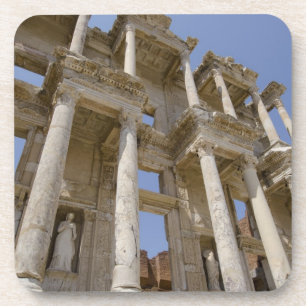 Celsus-Bibliothek, erbaut 114-117 n. Chr. Untersetzer