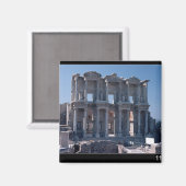 Celsus Library, erbaut in AD 135 Magnet (Vorderseite/Rückseite)