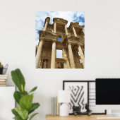Celsus Library in Ephesus poster (Heimbüro)