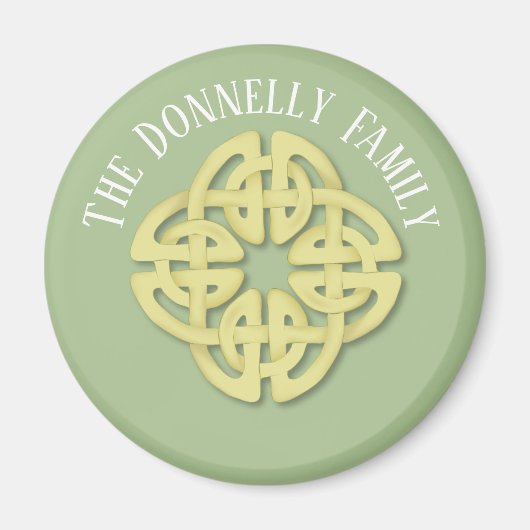 Celtic, 2¼ Zoll Round Magnet (Vorne)